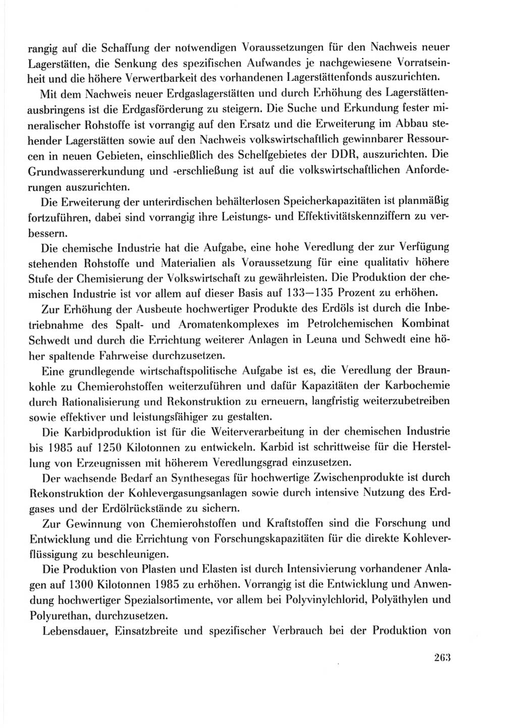Protokoll der Verhandlungen des Ⅹ. Parteitages der Sozialistischen Einheitspartei Deutschlands (SED) [Deutsche Demokratische Republik (DDR)] 1981, Band 2, Seite 263 (Prot. Verh. Ⅹ. PT SED DDR 1981, Bd. 2, S. 263)