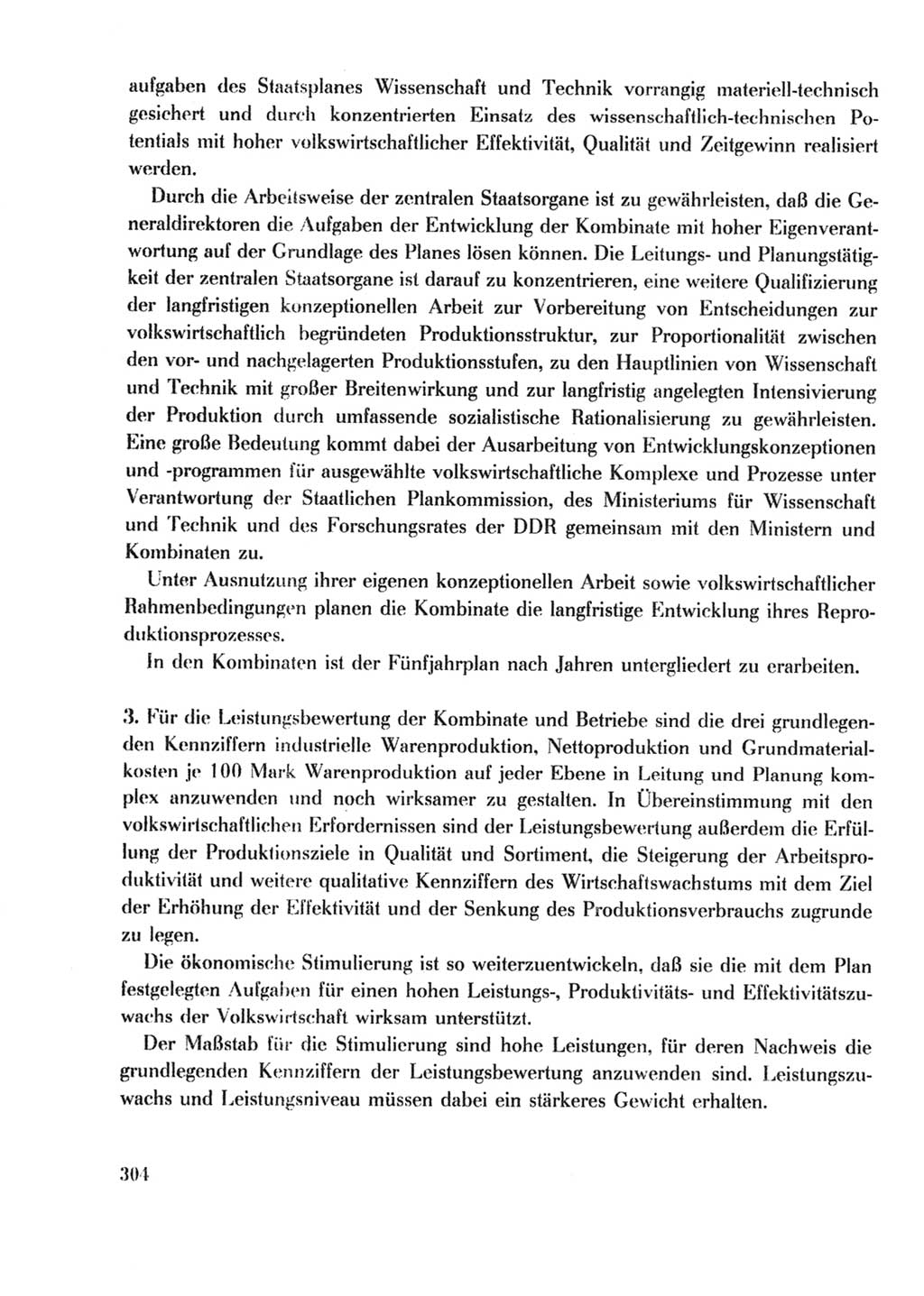 Protokoll der Verhandlungen des Ⅹ. Parteitages der Sozialistischen Einheitspartei Deutschlands (SED) [Deutsche Demokratische Republik (DDR)] 1981, Band 2, Seite 304 (Prot. Verh. Ⅹ. PT SED DDR 1981, Bd. 2, S. 304)