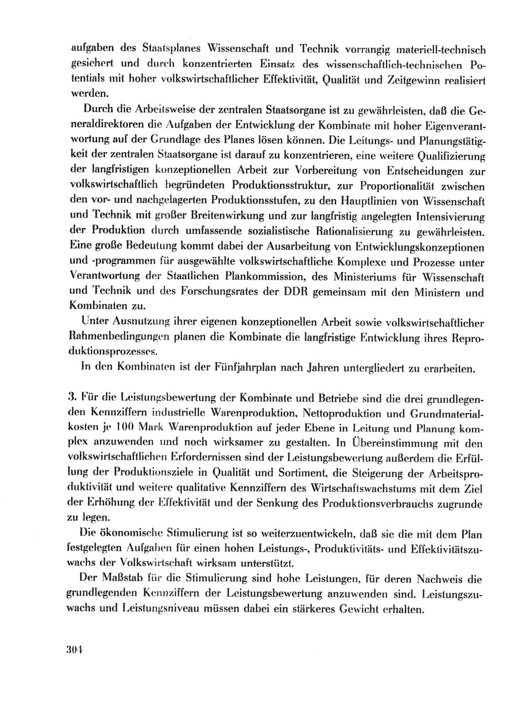 Protokoll der Verhandlungen des Ⅹ. Parteitages der Sozialistischen Einheitspartei Deutschlands (SED) [Deutsche Demokratische Republik (DDR)] 1981, Band 2, Seite 304 (Prot. Verh. Ⅹ. PT SED DDR 1981, Bd. 2, S. 304)