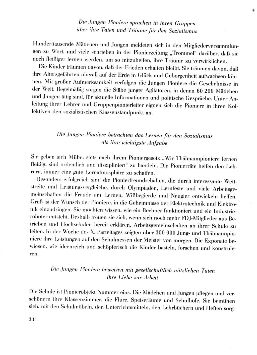 Protokoll der Verhandlungen des Ⅹ. Parteitages der Sozialistischen Einheitspartei Deutschlands (SED) [Deutsche Demokratische Republik (DDR)] 1981, Band 2, Seite 334 (Prot. Verh. Ⅹ. PT SED DDR 1981, Bd. 2, S. 334)