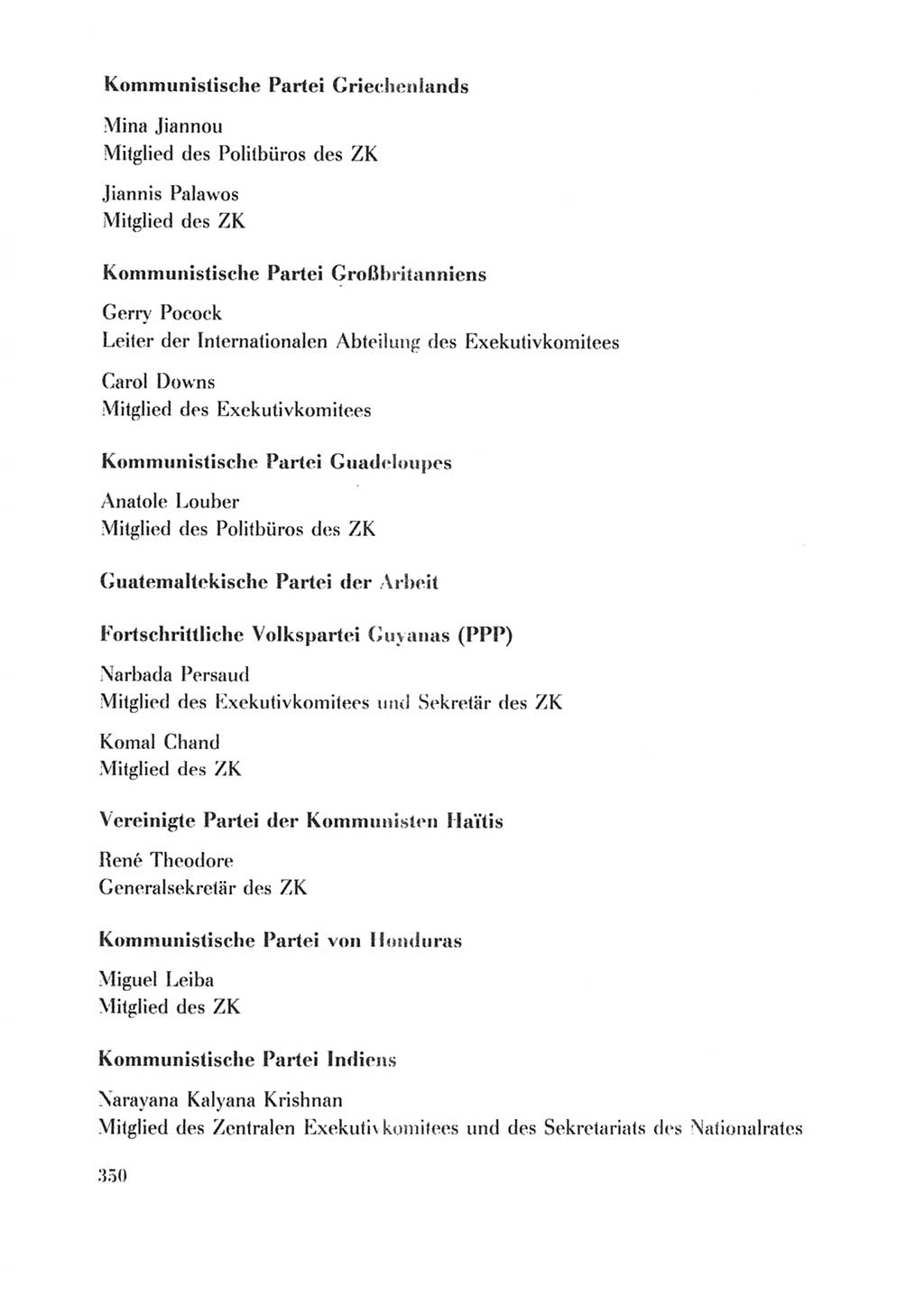 Protokoll der Verhandlungen des Ⅹ. Parteitages der Sozialistischen Einheitspartei Deutschlands (SED) [Deutsche Demokratische Republik (DDR)] 1981, Band 2, Seite 350 (Prot. Verh. Ⅹ. PT SED DDR 1981, Bd. 2, S. 350)