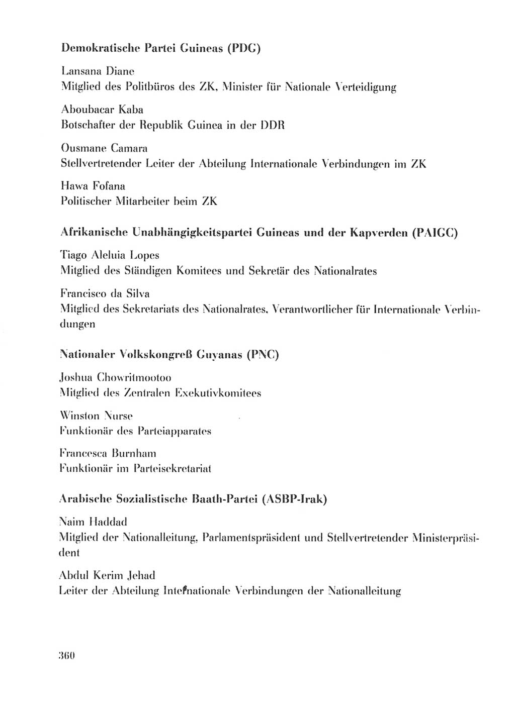 Protokoll der Verhandlungen des Ⅹ. Parteitages der Sozialistischen Einheitspartei Deutschlands (SED) [Deutsche Demokratische Republik (DDR)] 1981, Band 2, Seite 360 (Prot. Verh. Ⅹ. PT SED DDR 1981, Bd. 2, S. 360)