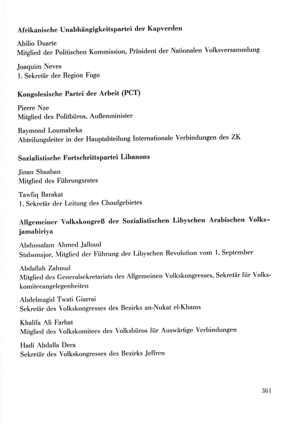 Protokoll der Verhandlungen des Ⅹ. Parteitages der Sozialistischen Einheitspartei Deutschlands (SED) [Deutsche Demokratische Republik (DDR)] 1981, Band 2, Seite 361 (Prot. Verh. Ⅹ. PT SED DDR 1981, Bd. 2, S. 361)