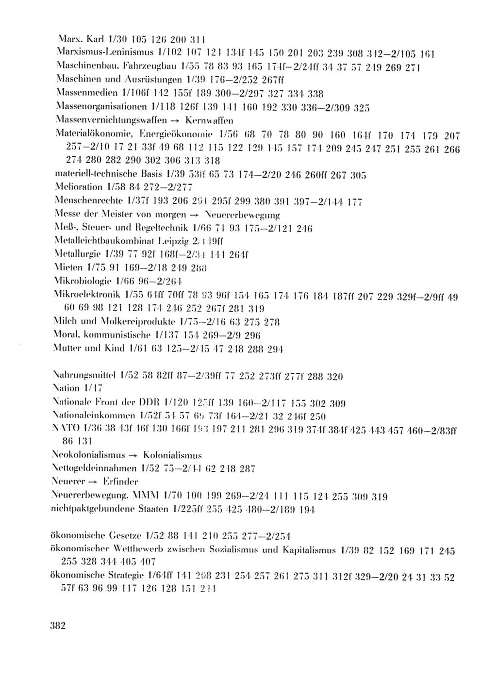 Protokoll der Verhandlungen des Ⅹ. Parteitages der Sozialistischen Einheitspartei Deutschlands (SED) [Deutsche Demokratische Republik (DDR)] 1981, Band 2, Seite 382 (Prot. Verh. Ⅹ. PT SED DDR 1981, Bd. 2, S. 382)