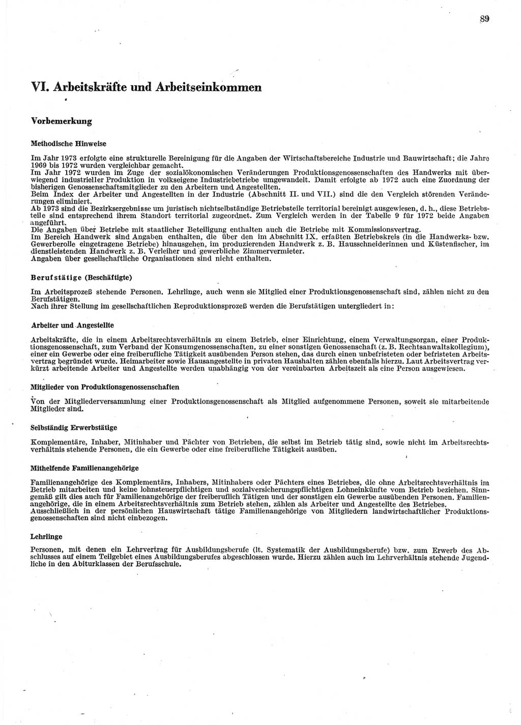 Statistisches Jahrbuch der Deutschen Demokratischen Republik (DDR) 1981, Seite 89 (Stat. Jb. DDR 1981, S. 89)