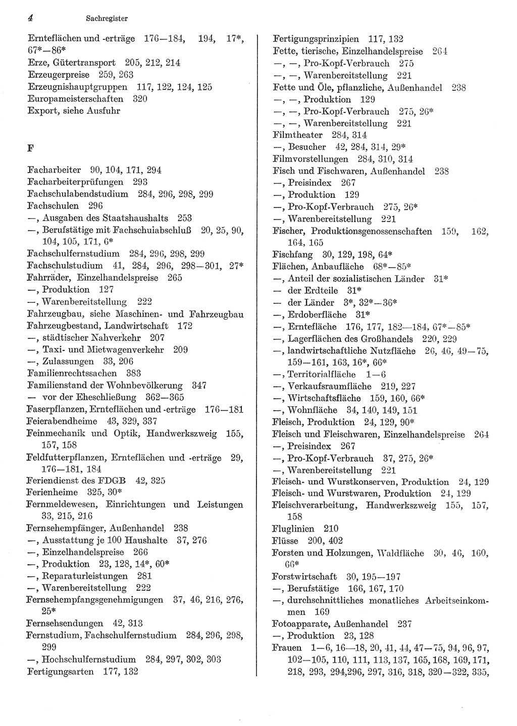 Statistisches Jahrbuch der Deutschen Demokratischen Republik (DDR) 1981, Seite 4 (Stat. Jb. DDR 1981, S. 4)