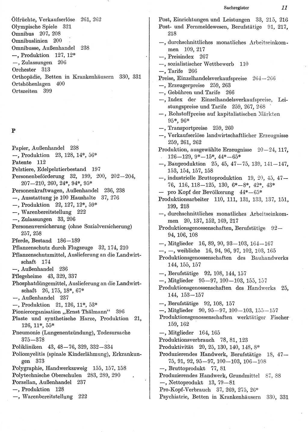 Statistisches Jahrbuch der Deutschen Demokratischen Republik (DDR) 1981, Seite 11 (Stat. Jb. DDR 1981, S. 11)