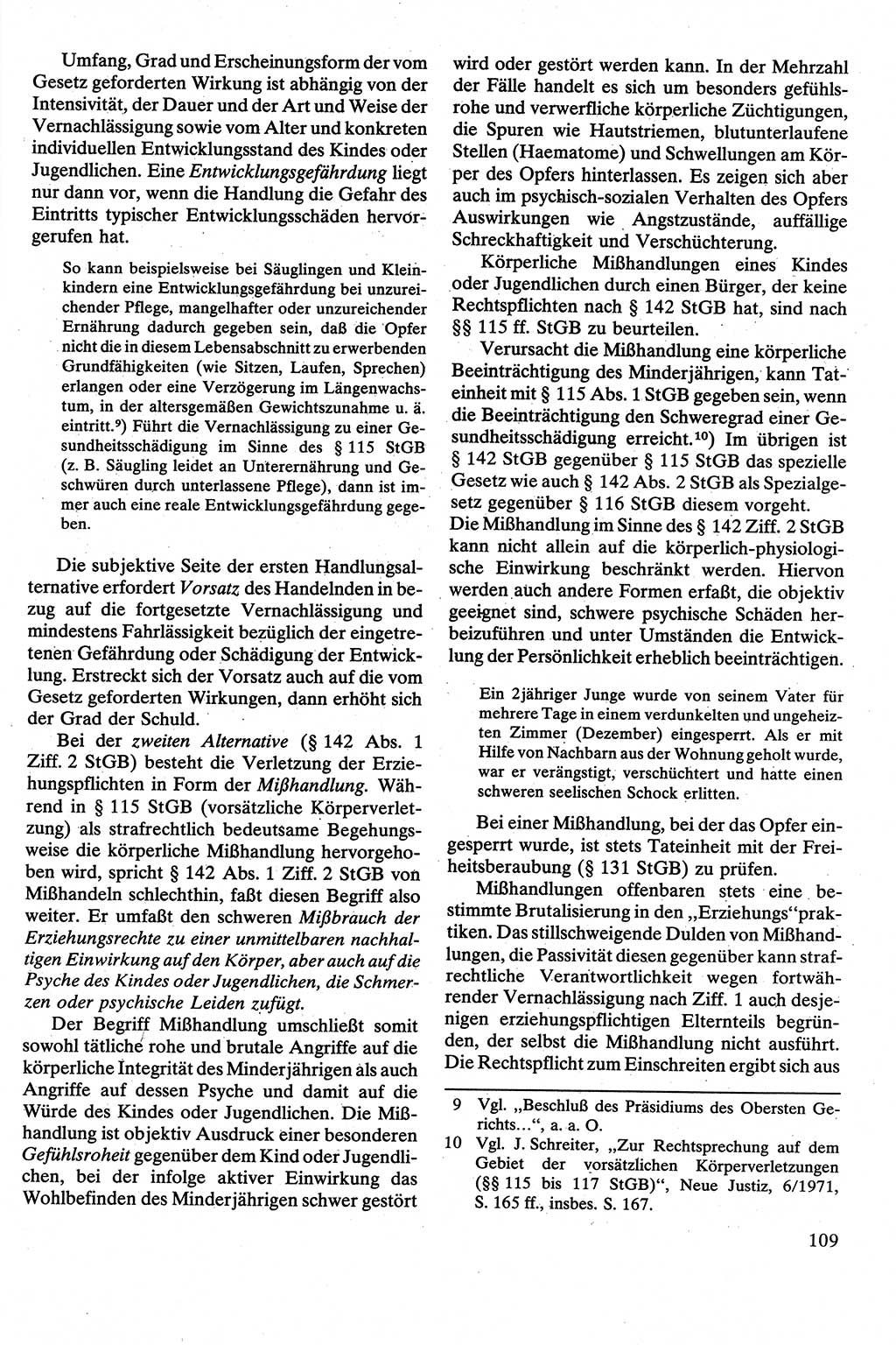 Strafrecht [Deutsche Demokratische Republik (DDR)], Besonderer Teil, Lehrbuch 1981, Seite 109 (Strafr. DDR BT Lb. 1981, S. 109)