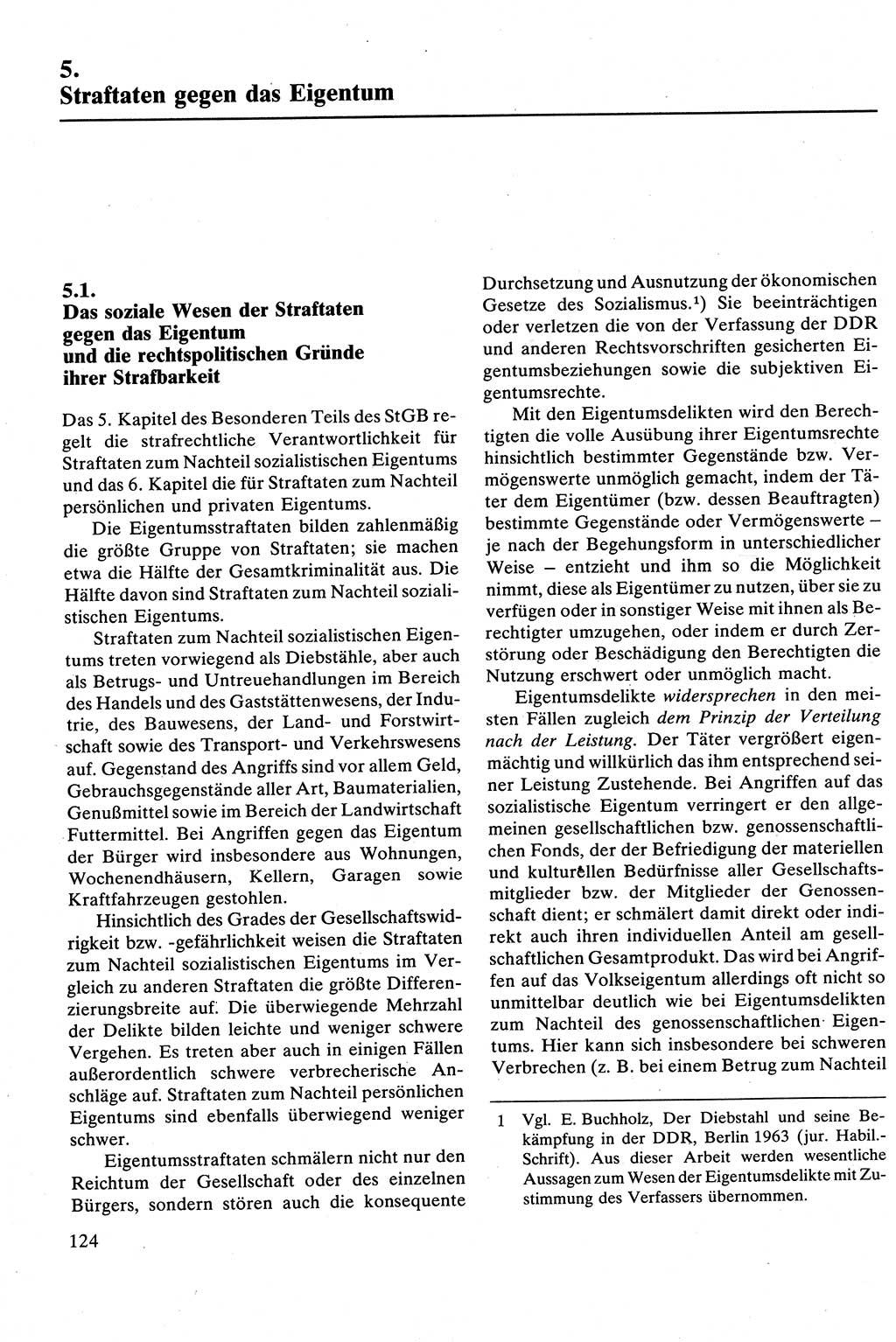 Strafrecht [Deutsche Demokratische Republik (DDR)], Besonderer Teil, Lehrbuch 1981, Seite 124 (Strafr. DDR BT Lb. 1981, S. 124)