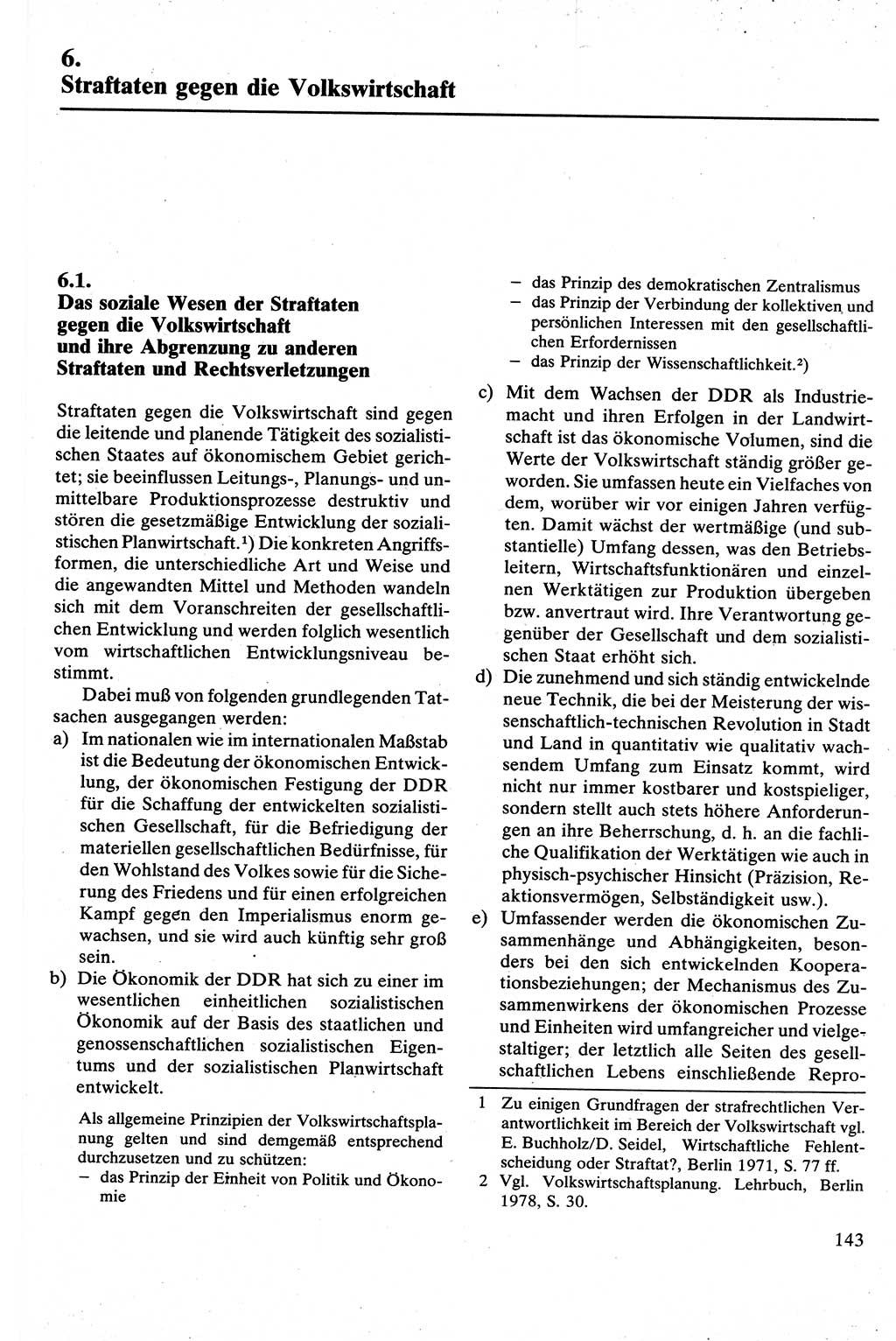 Strafrecht [Deutsche Demokratische Republik (DDR)], Besonderer Teil, Lehrbuch 1981, Seite 143 (Strafr. DDR BT Lb. 1981, S. 143)
