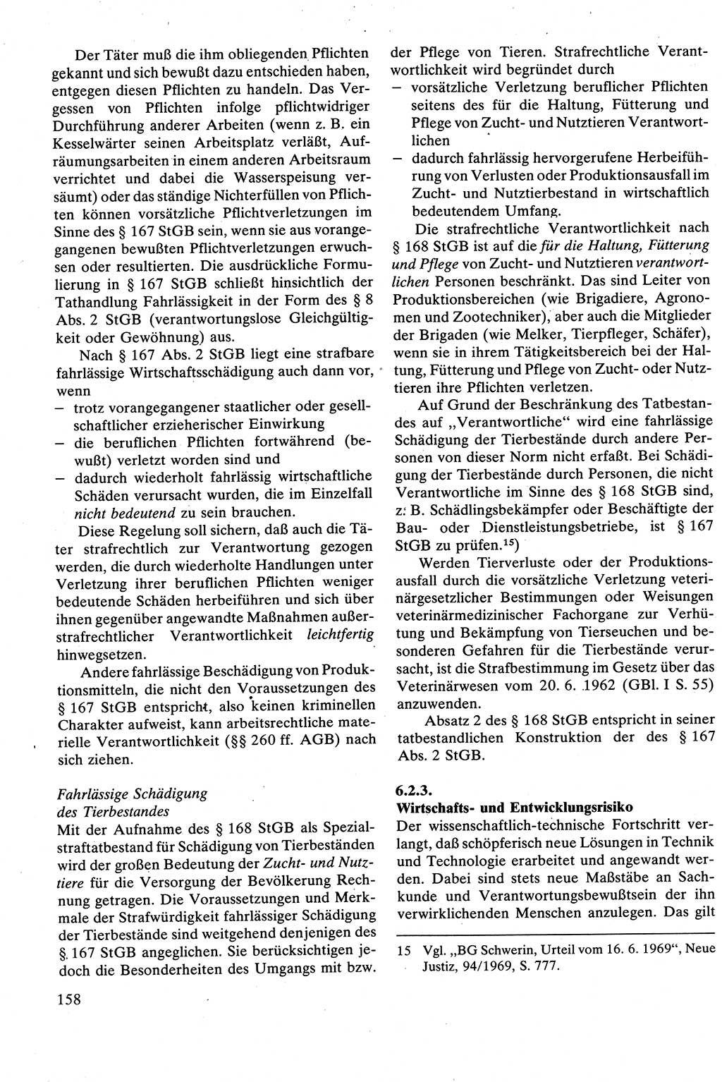 Strafrecht [Deutsche Demokratische Republik (DDR)], Besonderer Teil, Lehrbuch 1981, Seite 158 (Strafr. DDR BT Lb. 1981, S. 158)