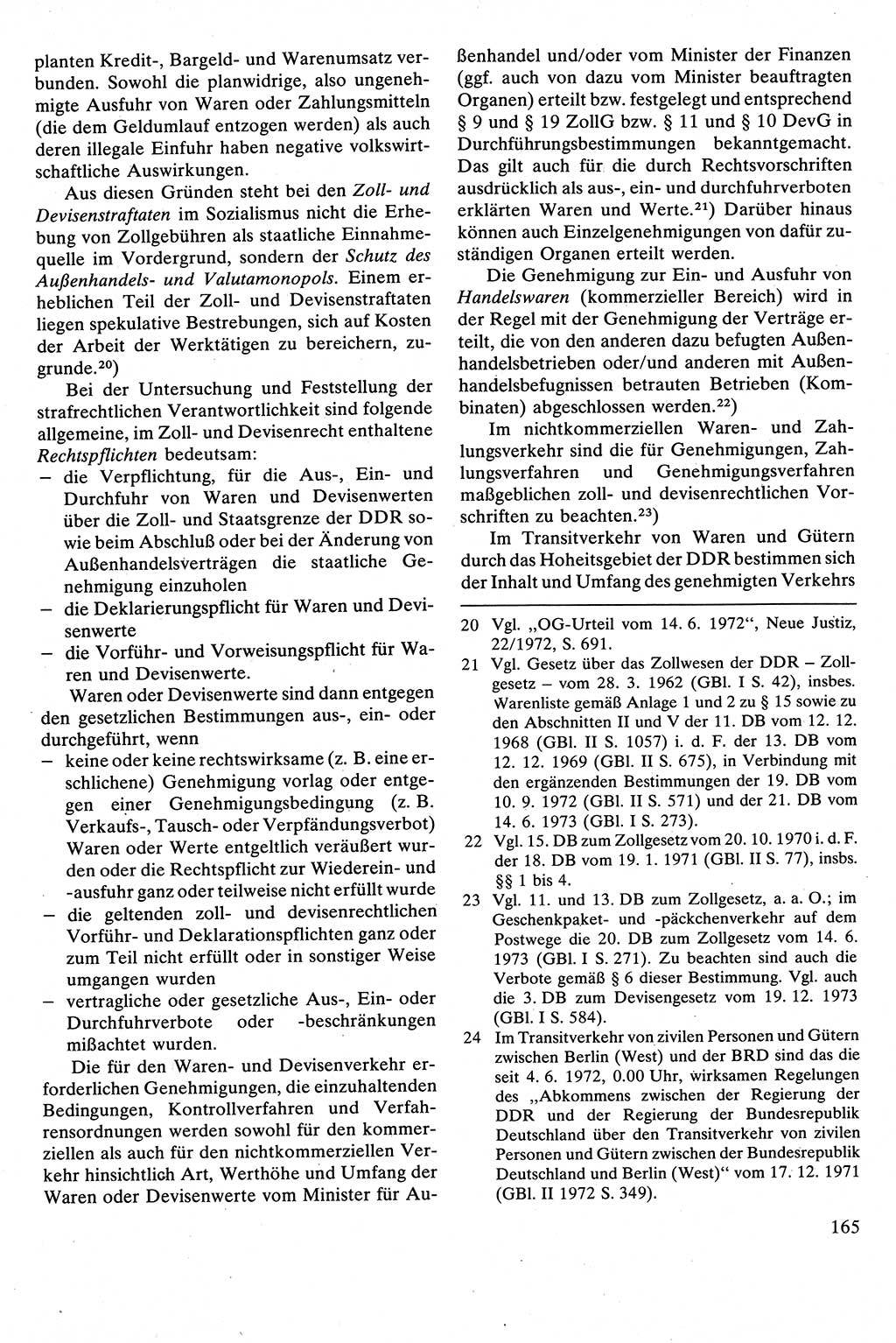 Strafrecht [Deutsche Demokratische Republik (DDR)], Besonderer Teil, Lehrbuch 1981, Seite 165 (Strafr. DDR BT Lb. 1981, S. 165)
