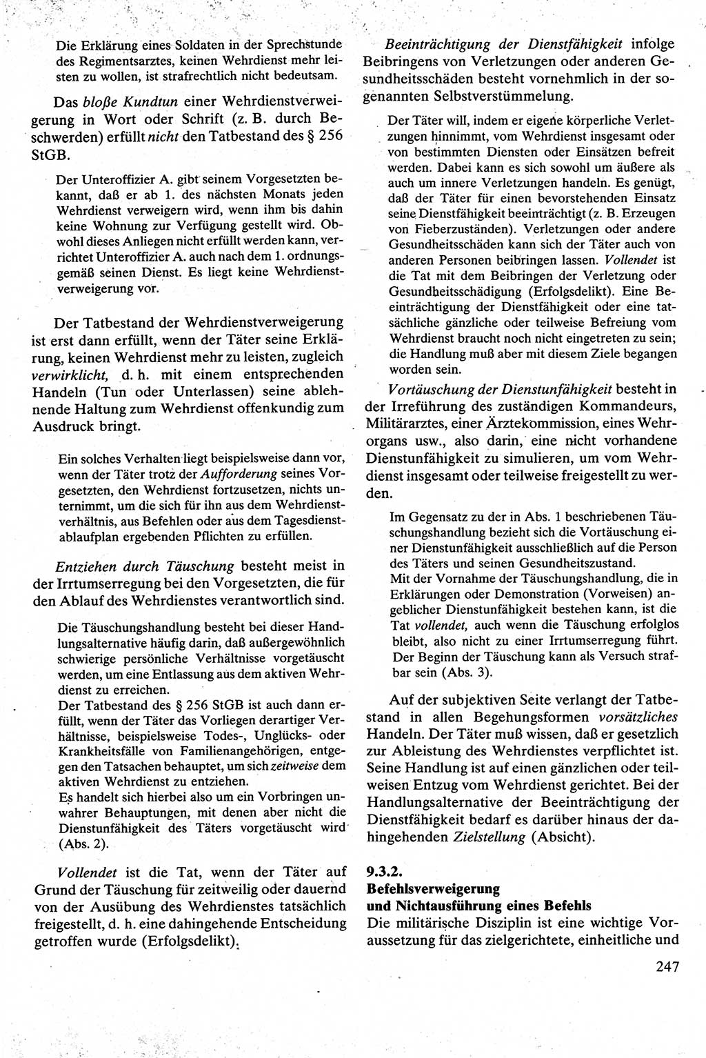 Strafrecht [Deutsche Demokratische Republik (DDR)], Besonderer Teil, Lehrbuch 1981, Seite 247 (Strafr. DDR BT Lb. 1981, S. 247)