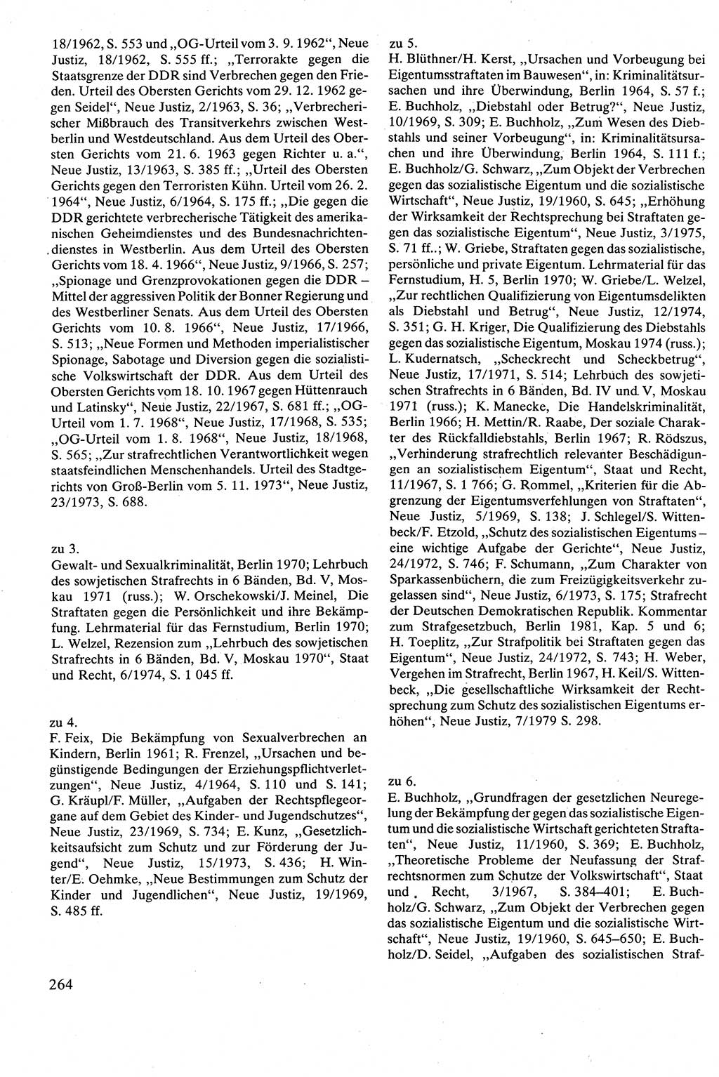 Strafrecht [Deutsche Demokratische Republik (DDR)], Besonderer Teil, Lehrbuch 1981, Seite 264 (Strafr. DDR BT Lb. 1981, S. 264)