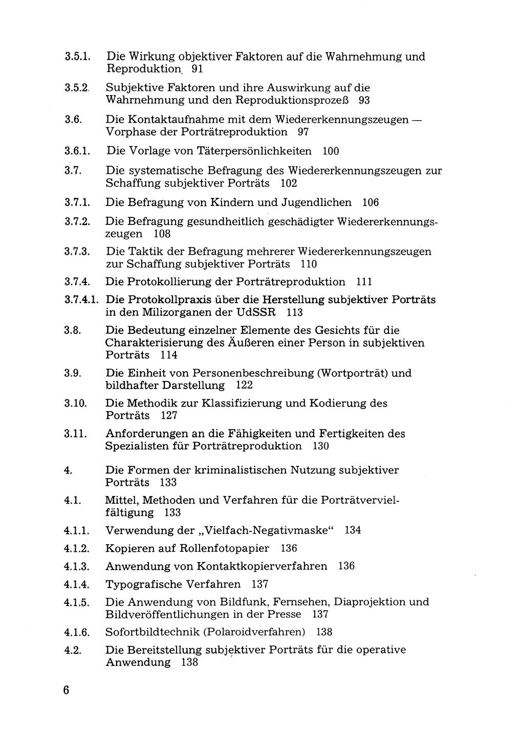 Das subjektive Porträt [Deutsche Demokratische Republik (DDR)] 1981, Seite 6 (Subj. Port. DDR 1981, S. 6)