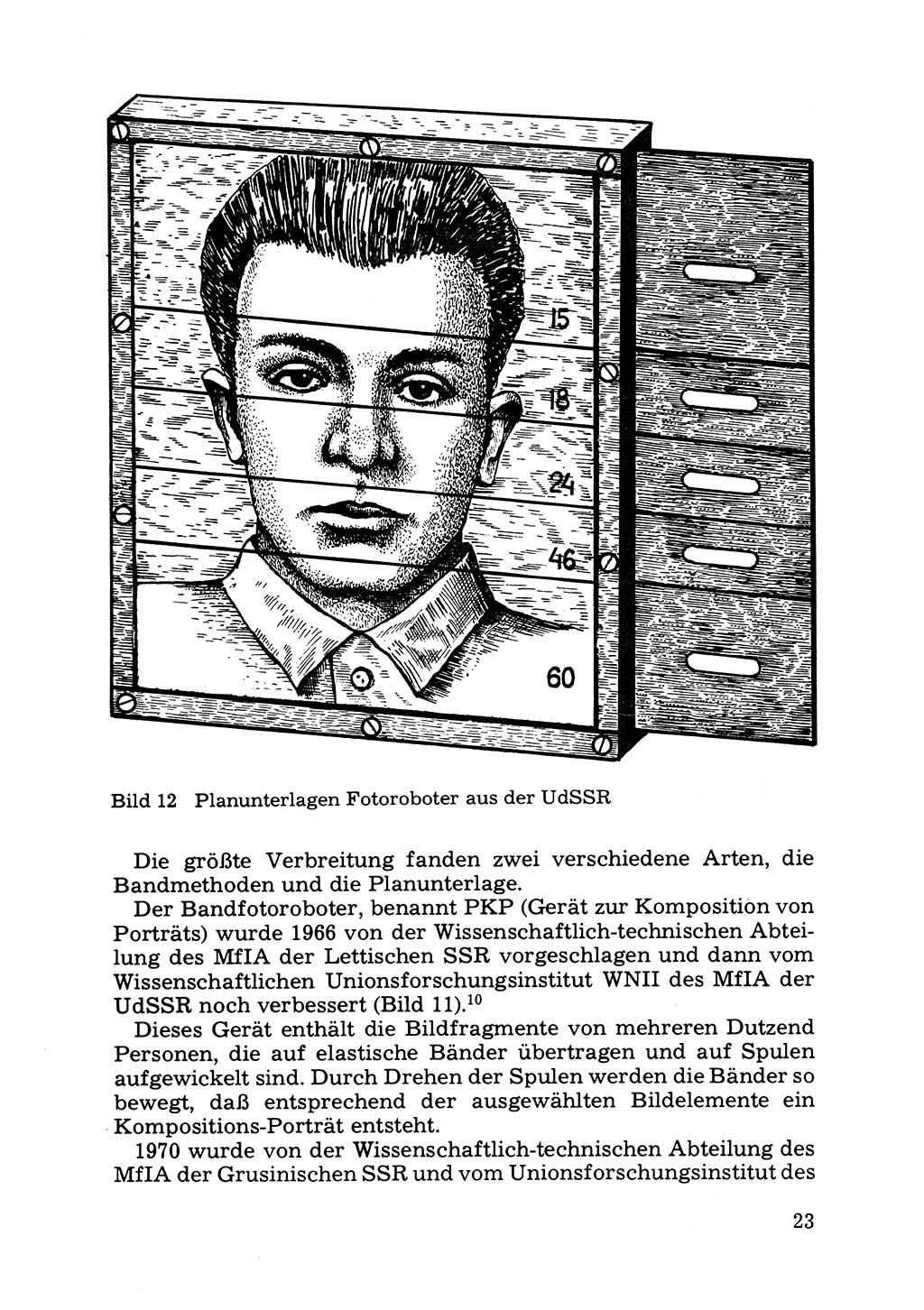 Das subjektive Porträt [Deutsche Demokratische Republik (DDR)] 1981, Seite 23 (Subj. Port. DDR 1981, S. 23)