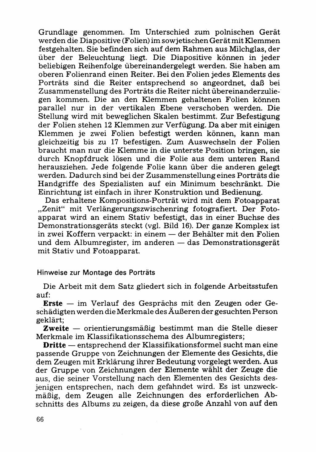 Das subjektive Porträt [Deutsche Demokratische Republik (DDR)] 1981, Seite 66 (Subj. Port. DDR 1981, S. 66)