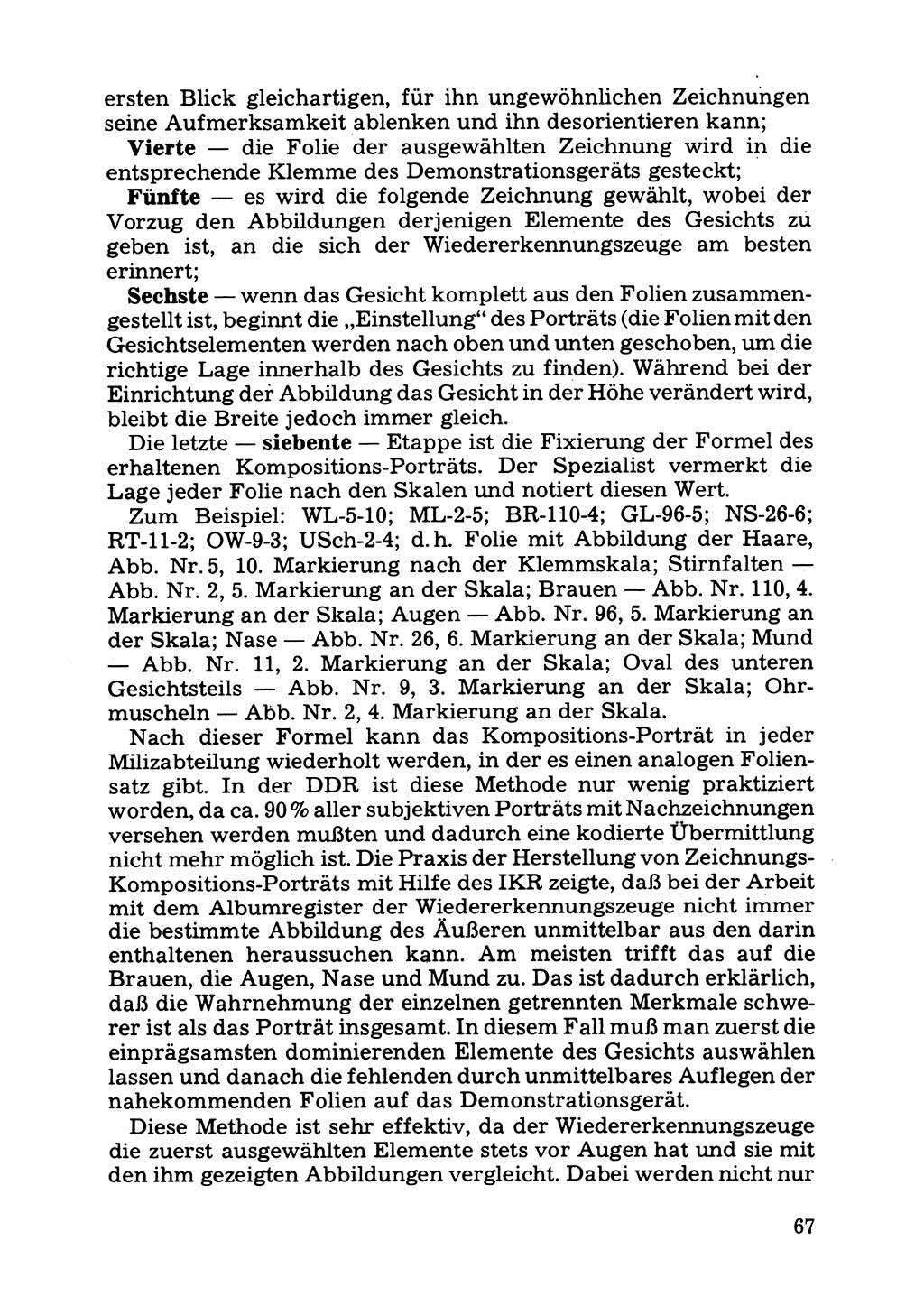 Das subjektive Porträt [Deutsche Demokratische Republik (DDR)] 1981, Seite 67 (Subj. Port. DDR 1981, S. 67)