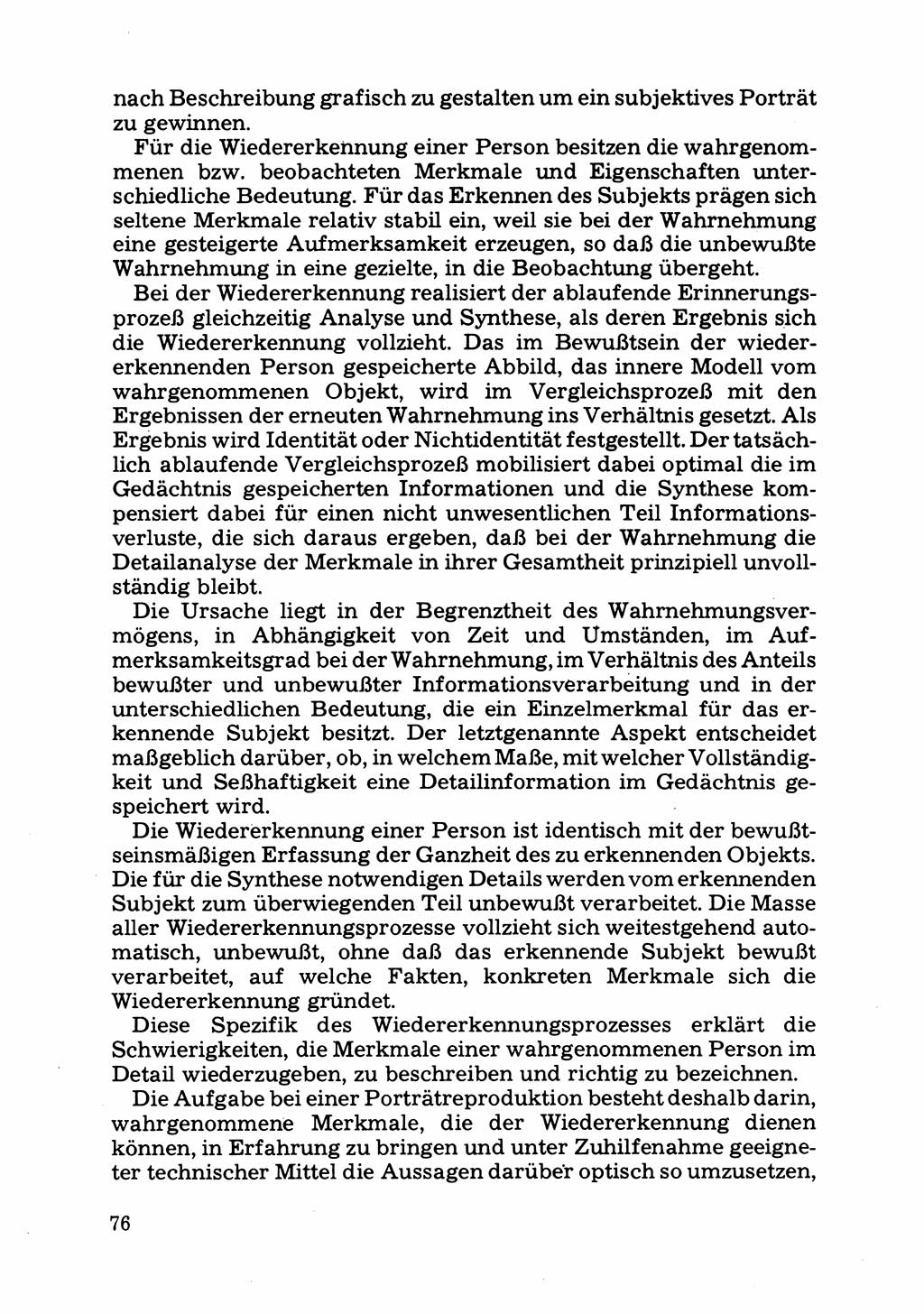 Das subjektive Porträt [Deutsche Demokratische Republik (DDR)] 1981, Seite 76 (Subj. Port. DDR 1981, S. 76)