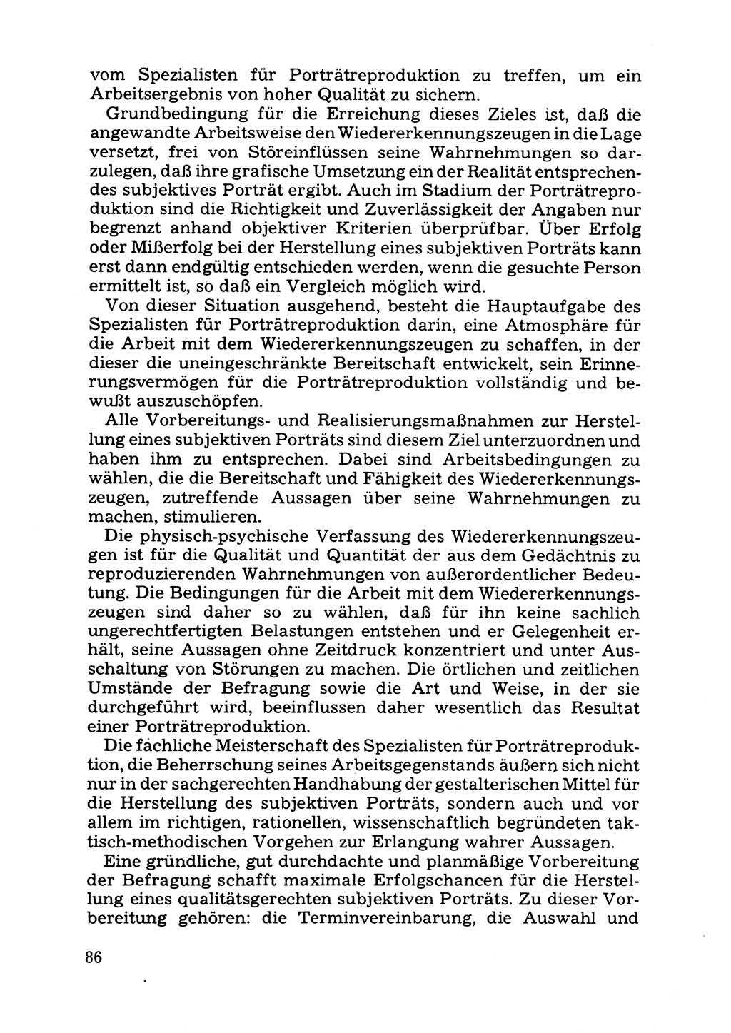 Das subjektive Porträt [Deutsche Demokratische Republik (DDR)] 1981, Seite 86 (Subj. Port. DDR 1981, S. 86)