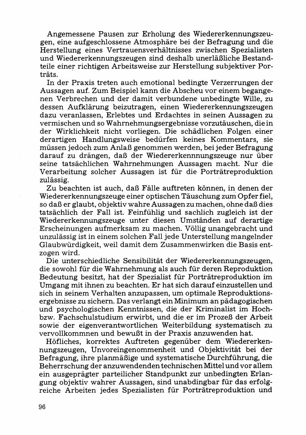 Das subjektive Porträt [Deutsche Demokratische Republik (DDR)] 1981, Seite 96 (Subj. Port. DDR 1981, S. 96)