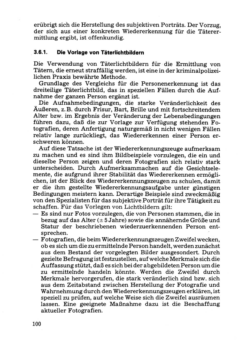 Das subjektive Porträt [Deutsche Demokratische Republik (DDR)] 1981, Seite 100 (Subj. Port. DDR 1981, S. 100)