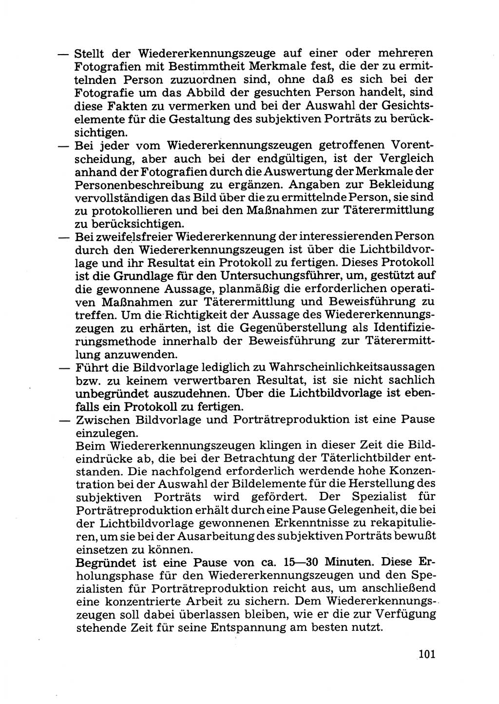 Das subjektive Porträt [Deutsche Demokratische Republik (DDR)] 1981, Seite 101 (Subj. Port. DDR 1981, S. 101)