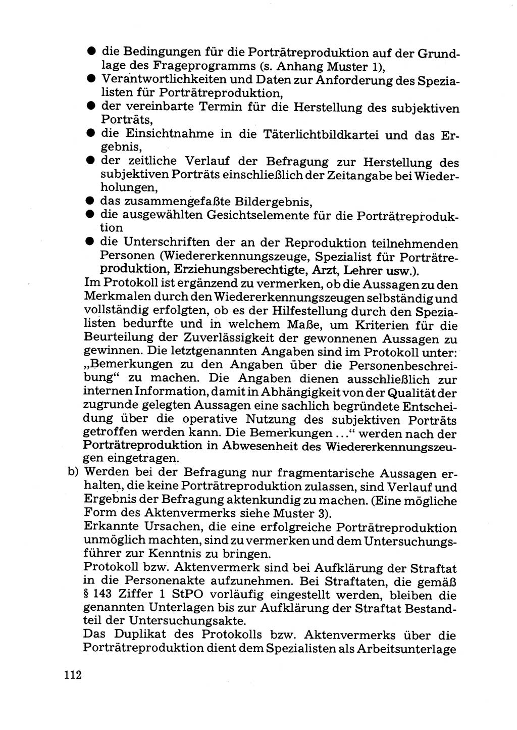 Das subjektive Porträt [Deutsche Demokratische Republik (DDR)] 1981, Seite 112 (Subj. Port. DDR 1981, S. 112)