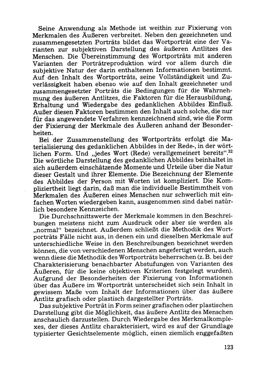 Das subjektive Porträt [Deutsche Demokratische Republik (DDR)] 1981, Seite 123 (Subj. Port. DDR 1981, S. 123)