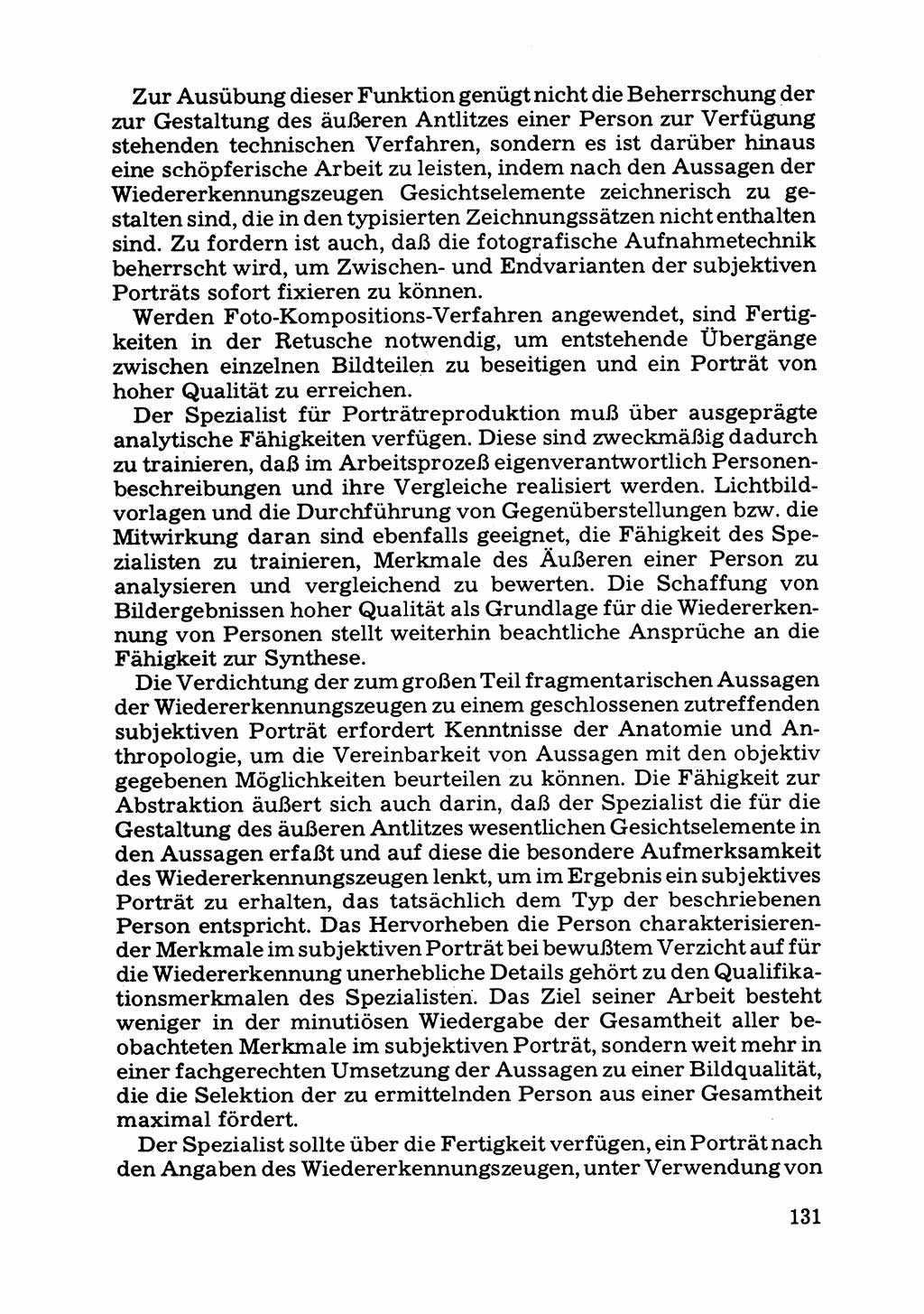 Das subjektive Porträt [Deutsche Demokratische Republik (DDR)] 1981, Seite 131 (Subj. Port. DDR 1981, S. 131)