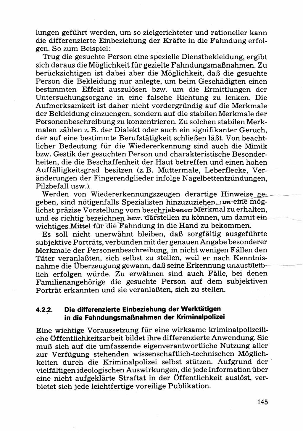 Das subjektive Porträt [Deutsche Demokratische Republik (DDR)] 1981, Seite 145 (Subj. Port. DDR 1981, S. 145)