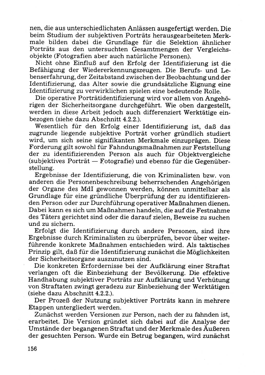 Das subjektive Porträt [Deutsche Demokratische Republik (DDR)] 1981, Seite 156 (Subj. Port. DDR 1981, S. 156)
