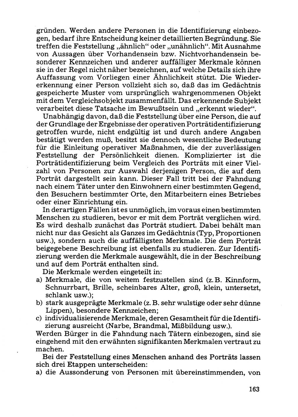 Das subjektive Porträt [Deutsche Demokratische Republik (DDR)] 1981, Seite 163 (Subj. Port. DDR 1981, S. 163)