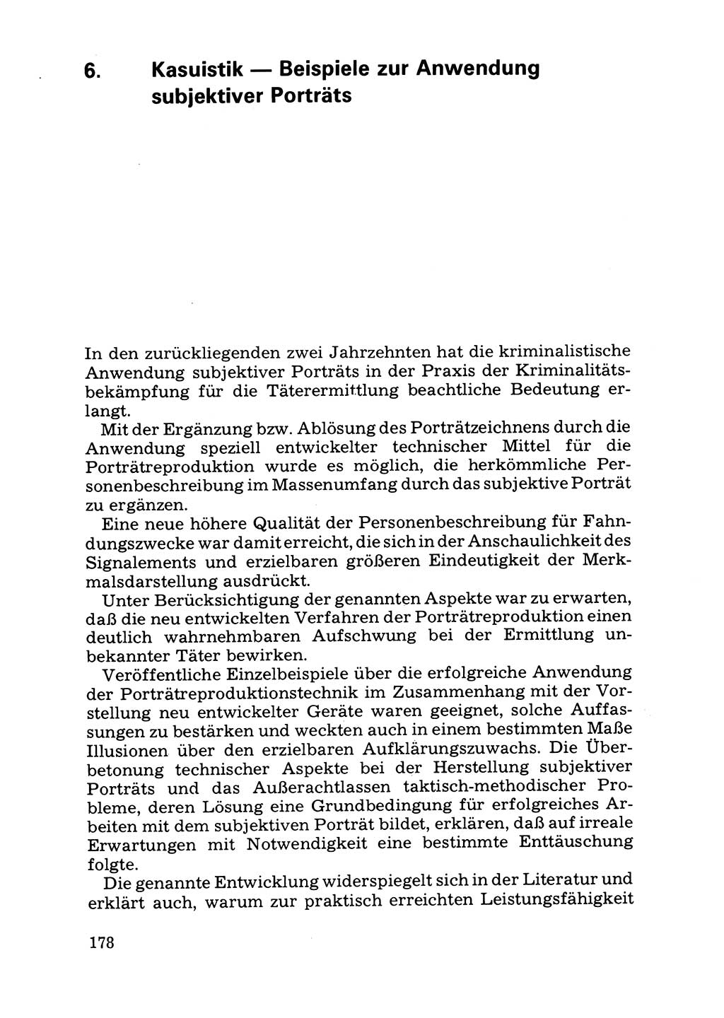 Das subjektive Porträt [Deutsche Demokratische Republik (DDR)] 1981, Seite 178 (Subj. Port. DDR 1981, S. 178)
