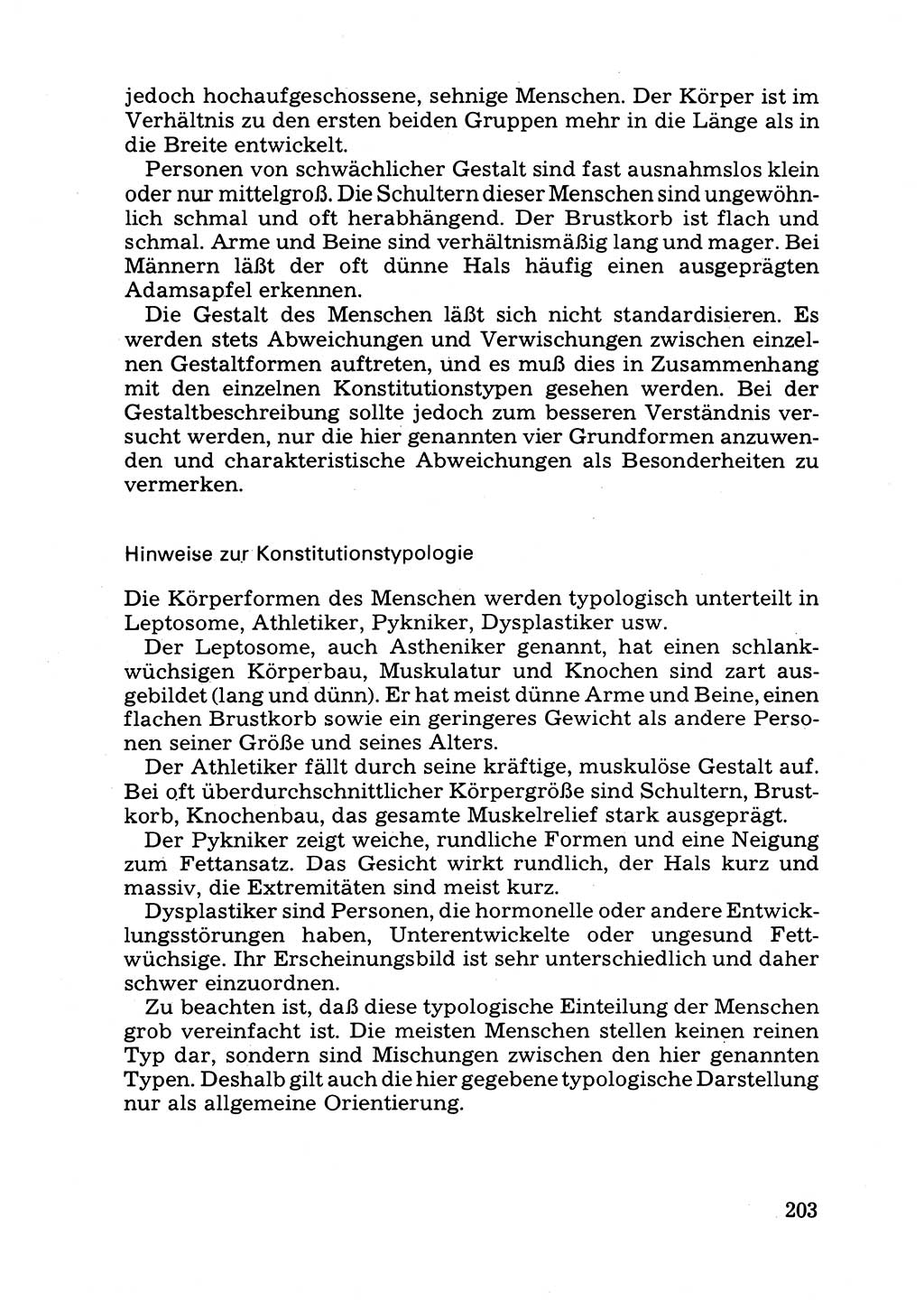 Das subjektive Porträt [Deutsche Demokratische Republik (DDR)] 1981, Seite 203 (Subj. Port. DDR 1981, S. 203)