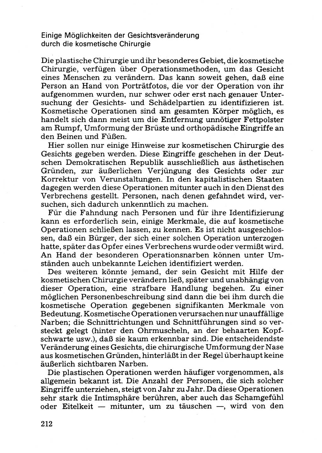 Das subjektive Porträt [Deutsche Demokratische Republik (DDR)] 1981, Seite 212 (Subj. Port. DDR 1981, S. 212)