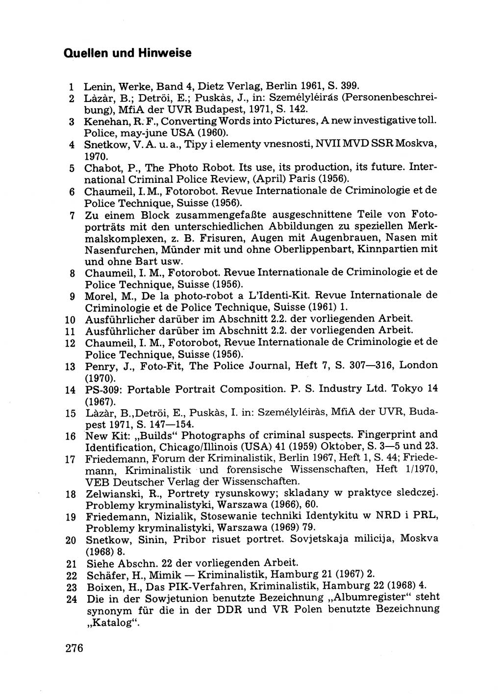 Das subjektive Porträt [Deutsche Demokratische Republik (DDR)] 1981, Seite 276 (Subj. Port. DDR 1981, S. 276)