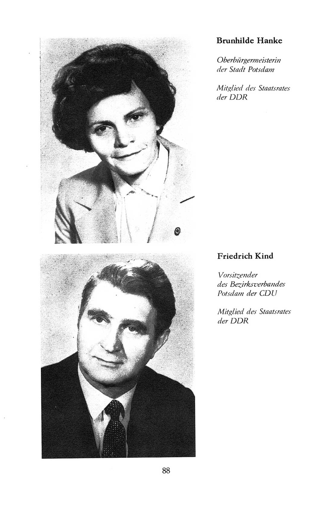 Volkskammer (VK) der Deutschen Demokratischen Republik (DDR), 8. Wahlperiode 1981-1986, Seite 88 (VK. DDR 8. WP. 1981-1986, S. 88)