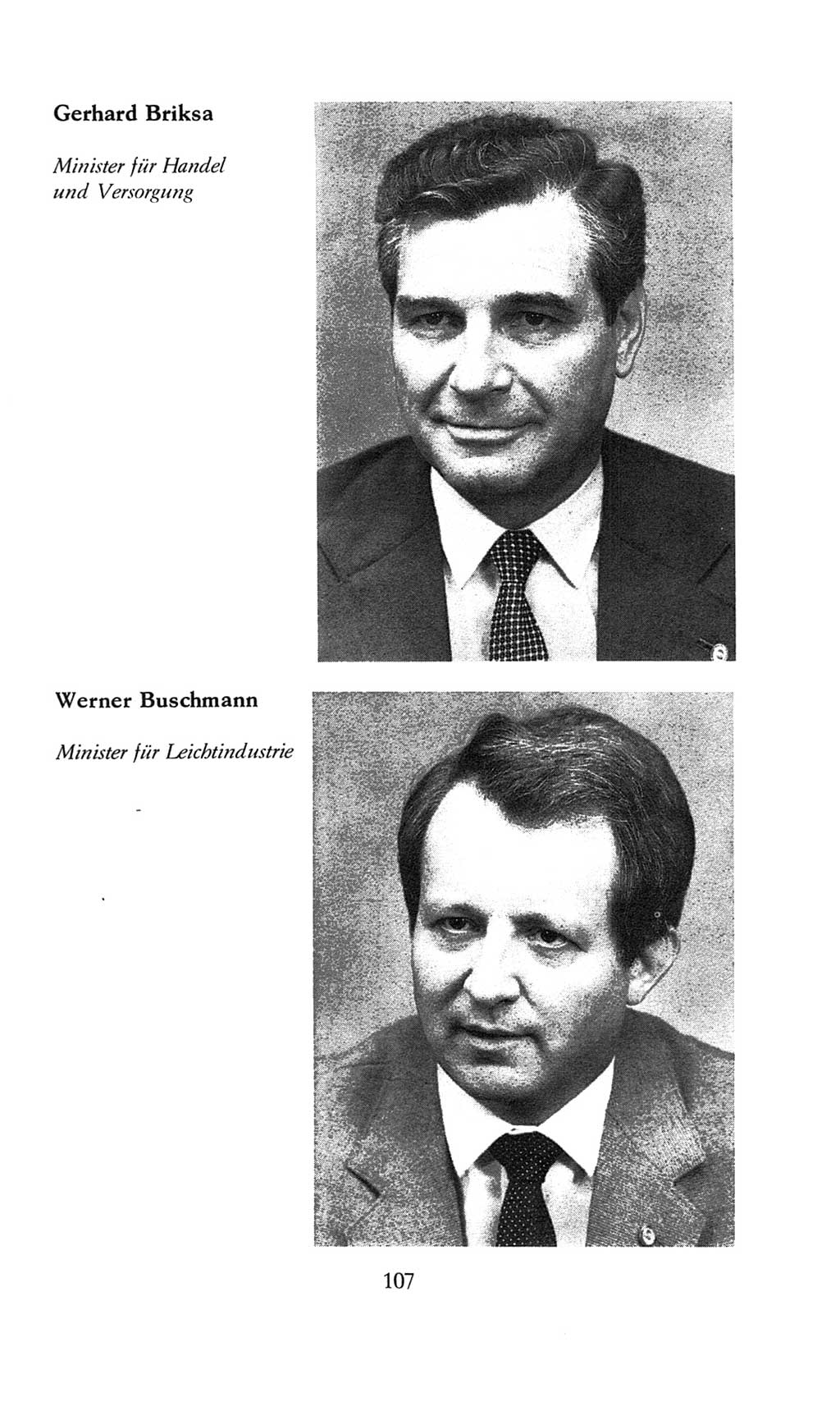 Volkskammer (VK) der Deutschen Demokratischen Republik (DDR), 8. Wahlperiode 1981-1986, Seite 107 (VK. DDR 8. WP. 1981-1986, S. 107)