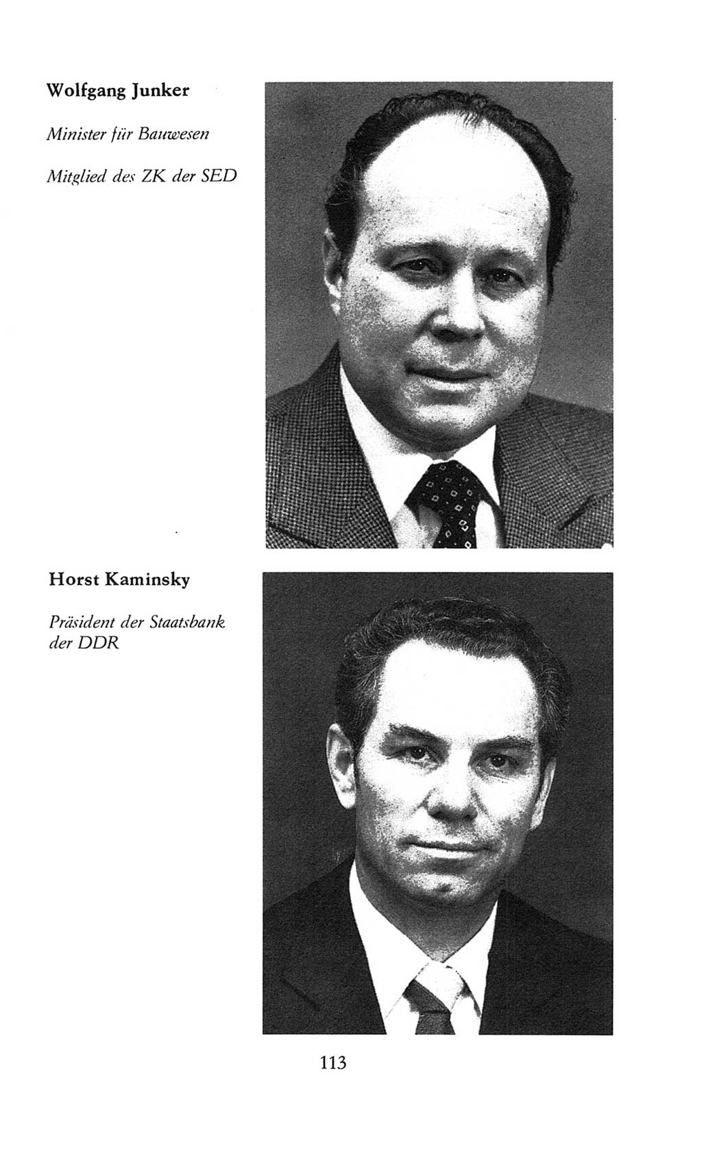 Volkskammer (VK) der Deutschen Demokratischen Republik (DDR), 8. Wahlperiode 1981-1986, Seite 113 (VK. DDR 8. WP. 1981-1986, S. 113)