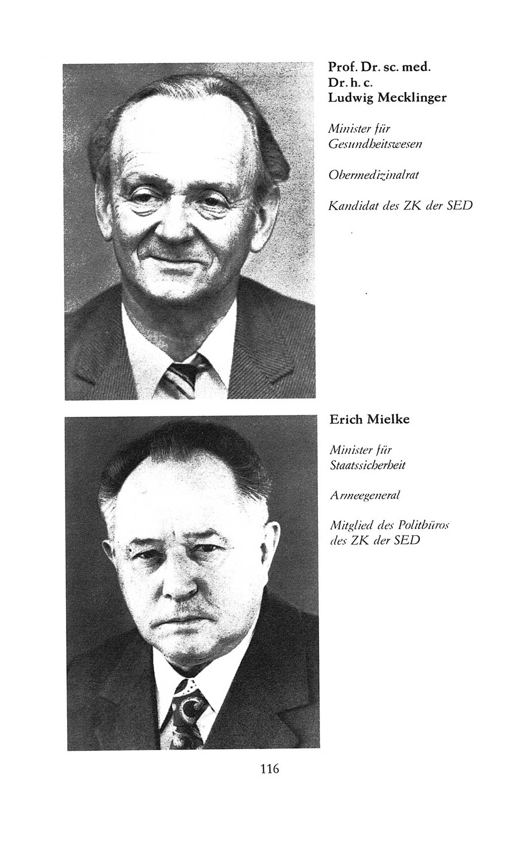 Volkskammer (VK) der Deutschen Demokratischen Republik (DDR), 8. Wahlperiode 1981-1986, Seite 116 (VK. DDR 8. WP. 1981-1986, S. 116)