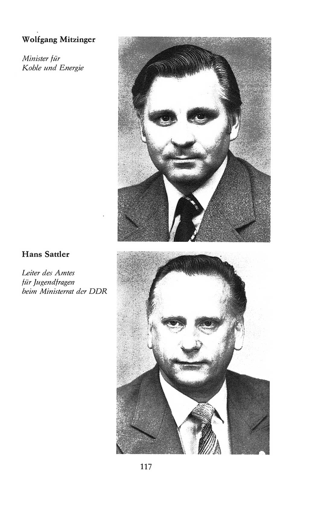 Volkskammer (VK) der Deutschen Demokratischen Republik (DDR), 8. Wahlperiode 1981-1986, Seite 117 (VK. DDR 8. WP. 1981-1986, S. 117)