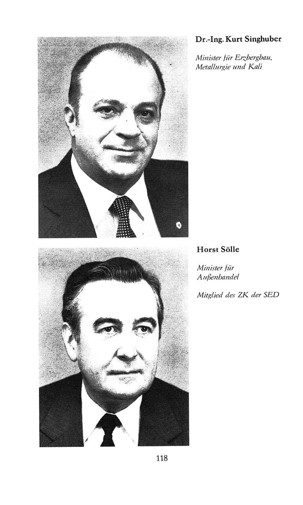 Volkskammer (VK) der Deutschen Demokratischen Republik (DDR), 8. Wahlperiode 1981-1986, Seite 118 (VK. DDR 8. WP. 1981-1986, S. 118)