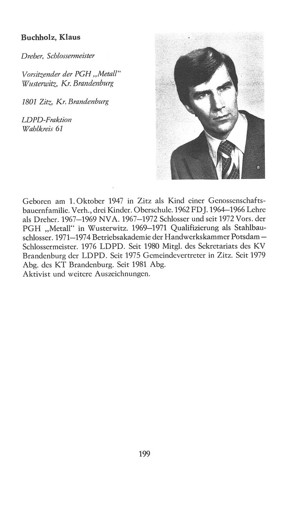 Volkskammer (VK) der Deutschen Demokratischen Republik (DDR), 8. Wahlperiode 1981-1986, Seite 199 (VK. DDR 8. WP. 1981-1986, S. 199)