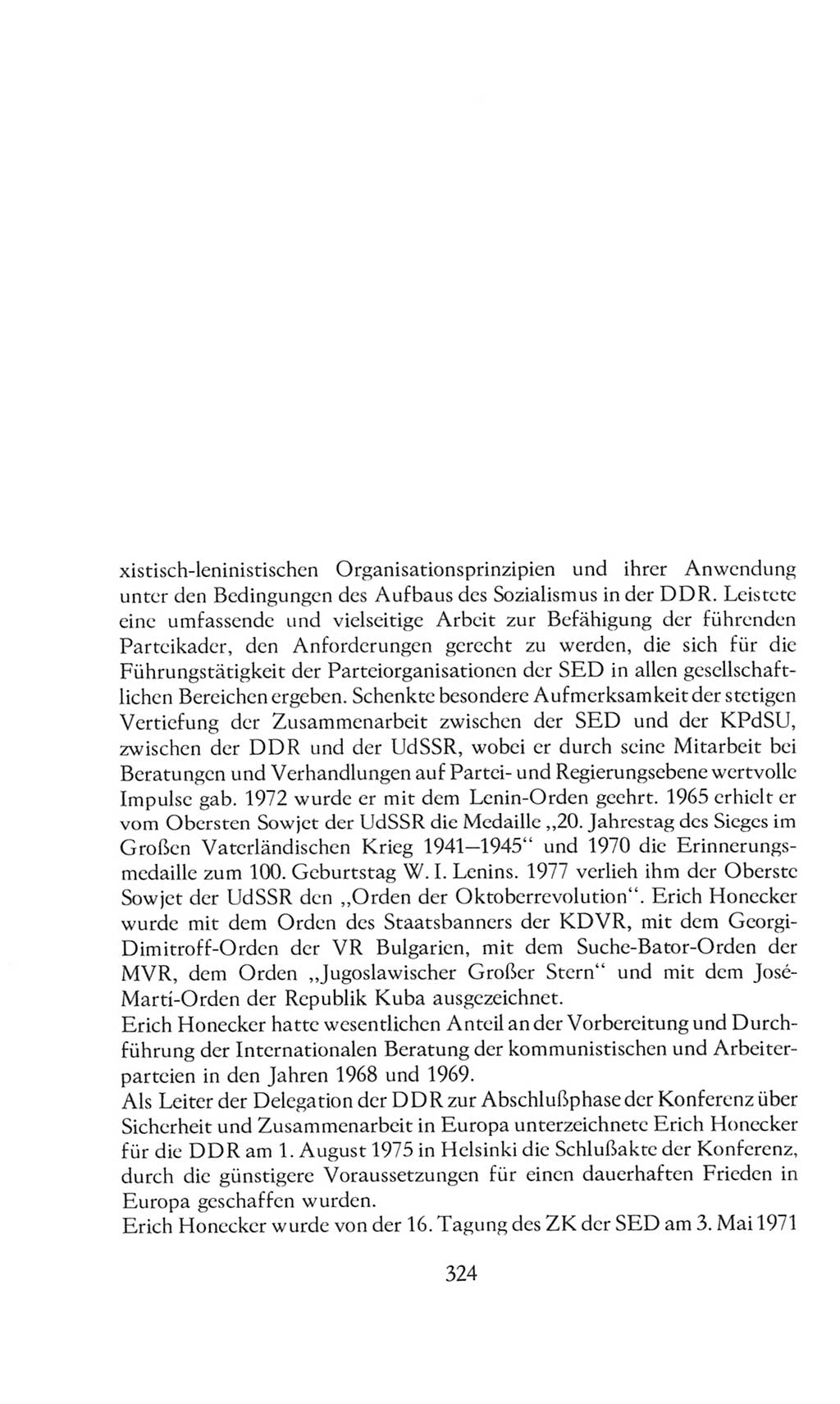 Volkskammer (VK) der Deutschen Demokratischen Republik (DDR), 8. Wahlperiode 1981-1986, Seite 324 (VK. DDR 8. WP. 1981-1986, S. 324)