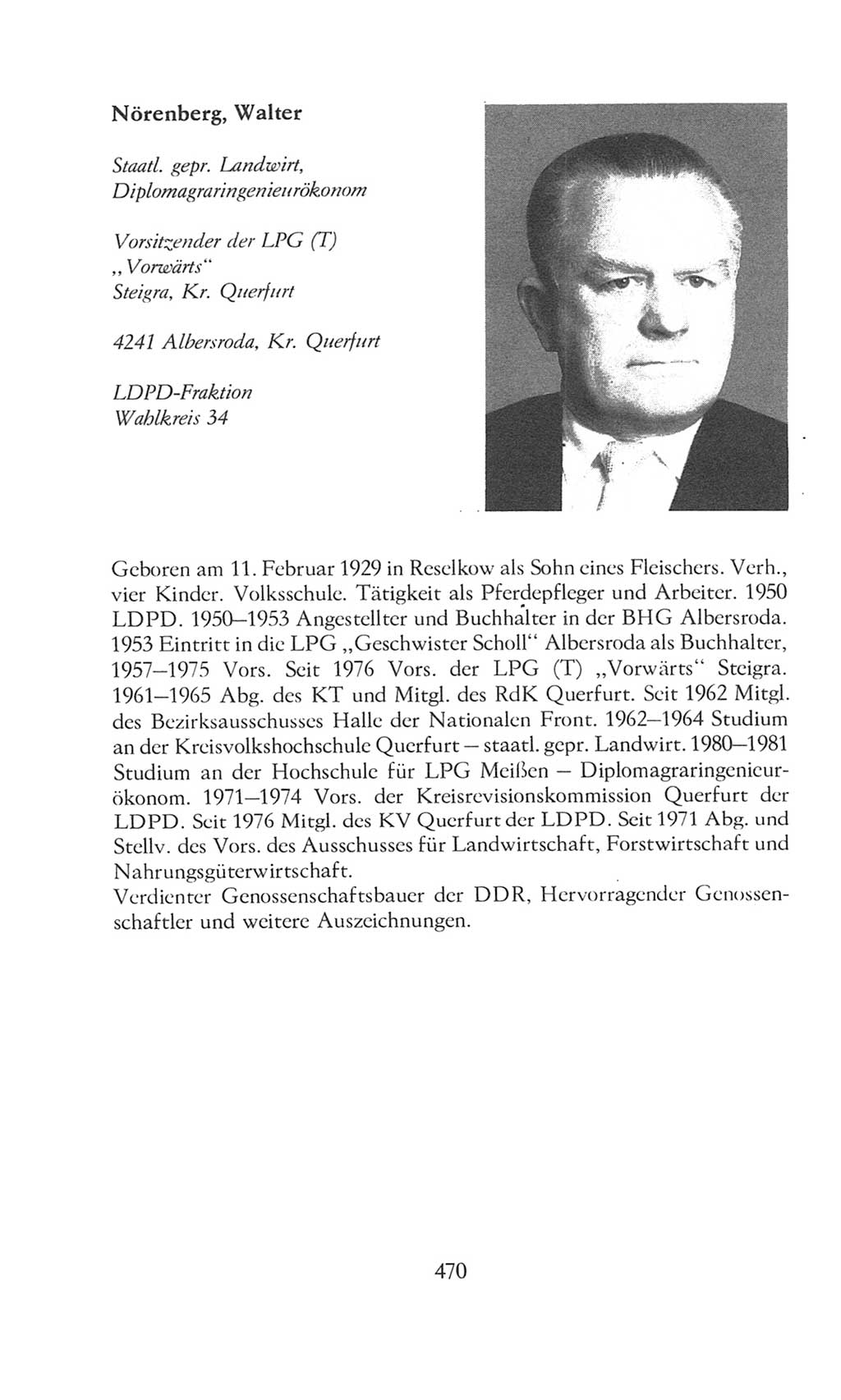 Volkskammer (VK) der Deutschen Demokratischen Republik (DDR), 8. Wahlperiode 1981-1986, Seite 470 (VK. DDR 8. WP. 1981-1986, S. 470)