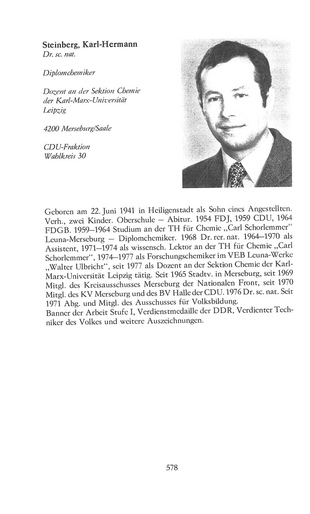 Volkskammer (VK) der Deutschen Demokratischen Republik (DDR), 8. Wahlperiode 1981-1986, Seite 578 (VK. DDR 8. WP. 1981-1986, S. 578)