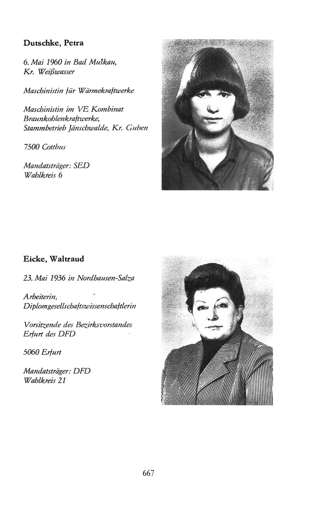 Volkskammer (VK) der Deutschen Demokratischen Republik (DDR), 8. Wahlperiode 1981-1986, Seite 667 (VK. DDR 8. WP. 1981-1986, S. 667)