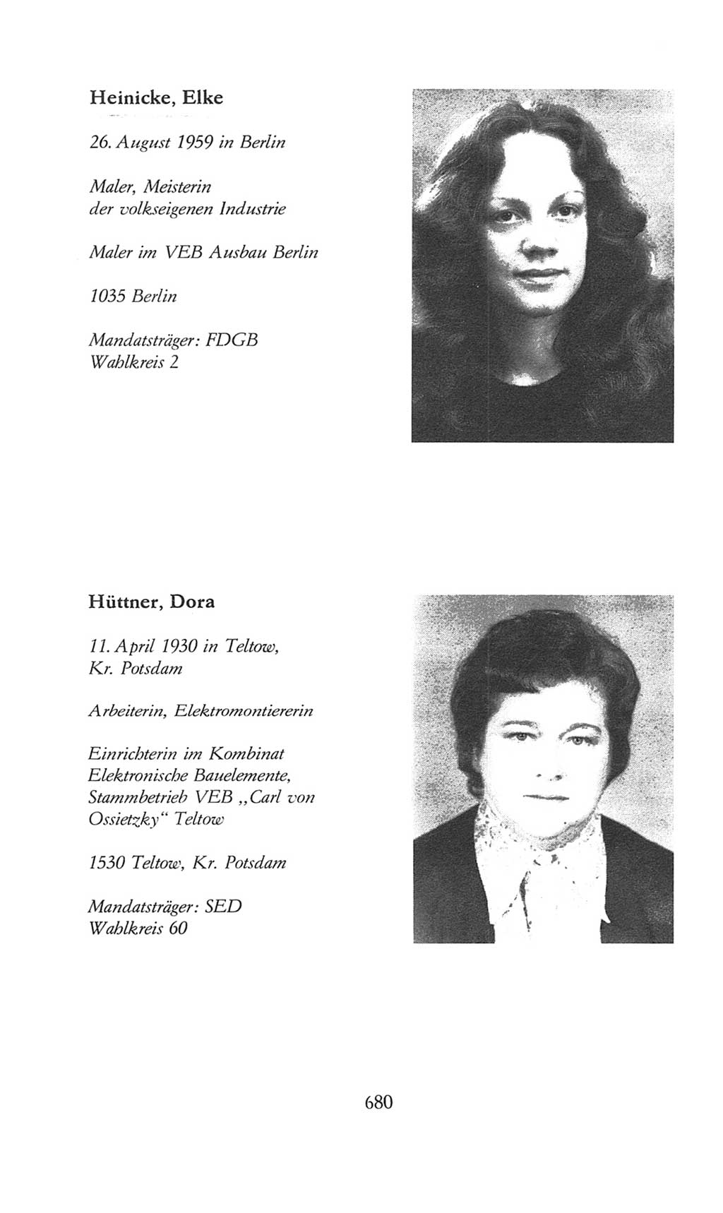 Volkskammer (VK) der Deutschen Demokratischen Republik (DDR), 8. Wahlperiode 1981-1986, Seite 680 (VK. DDR 8. WP. 1981-1986, S. 680)