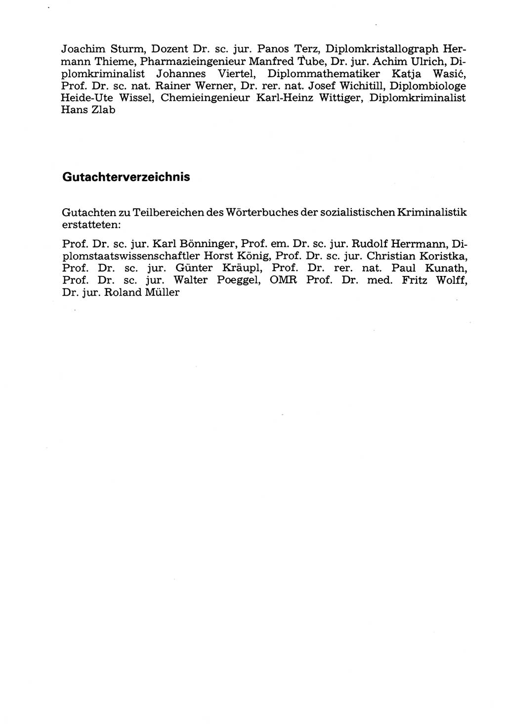 Wörterbuch der sozialistischen Kriminalistik [Deutsche Demokratische Republik (DDR)] 1981, Seite 498 (Wb. soz. Krim. DDR 1981, S. 498)